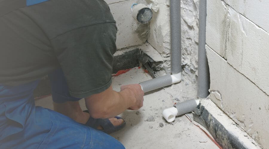 Expert burst pipe repair services in Bison, OK